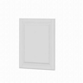 Faade de cuisine LIATH 1 porte blanc satin B06/H09 - H.71,5 x l.60 cm - Gedimat.fr