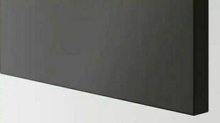 Kit faade de cuisine BASALT 1 porte + 3 tiroirs noir ultra mat C27 - H.142,8 x l.60 cm - Gedimat.fr