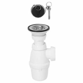 Vidage complet lavabo grille inox - Gedimat.fr