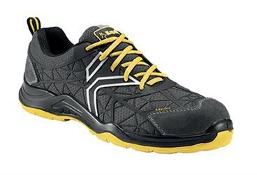 Chaussure de scurit haute SPIDER noir/jaune - 46 - Gedimat.fr