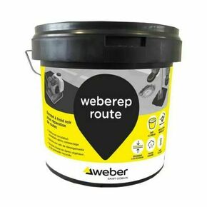 Enrob WEBEREP ROUTE noir - seau de 25kg - Gedimat.fr