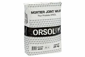 Mortier joint beige - sac de 25kg - Gedimat.fr