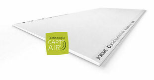 Plaque de pltre acoustique PREGYTWIN AIR BA25S - 3x0,90m - Gedimat.fr