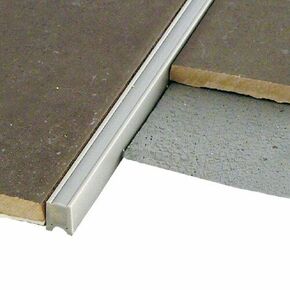 Joint de fractionnement  coller pvc gris - 8 x 9 mm L.2,5m - Gedimat.fr