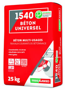 Bton UNIVERSEL 1540 - sac de 25kg - Gedimat.fr