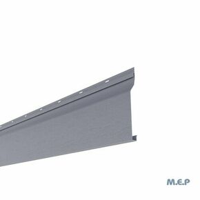 Bardage MONOLAP PVC - 14 x 140 mm L.4 m - gris clair - Gedimat.fr