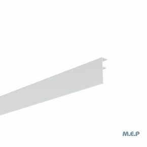Moulure de finition - 50 x 15 mm L.3 m - blanc - Gedimat.fr
