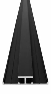 Profil de liaison VIPANEL - 2,55 m - noir - Gedimat.fr