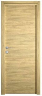 Bloc-porte pleine BERING dcor chne naturel Hui.72  100 mm - 204 x 83 cm - gauche poussant - Gedimat.fr