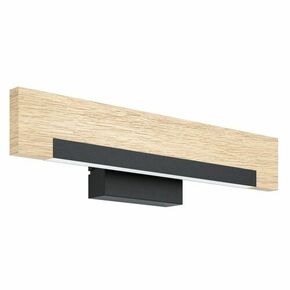 Applique CAMACHO LED noir/bois - 8.5W - Gedimat.fr