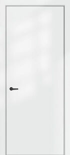 Bloc-porte isolant OIA laqu blanc hui.70  100 mm - 204 x 73 cm - droit poussant - Gedimat.fr