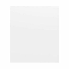 Joue d'habillage de cuisine KLAR laqu blanc brillant - H.71,3 x l.58 cm - Gedimat.fr