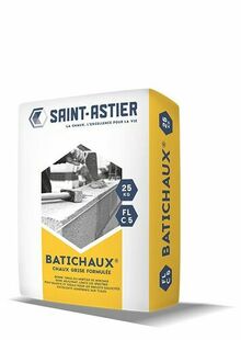 Chaux formule BATICHAUX grise - sac de 25 kg - Gedimat.fr