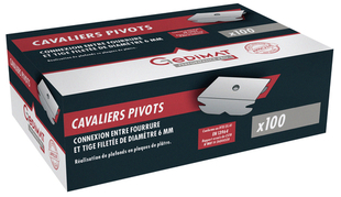 Cavalier pivot GEDIMAT PERFORMANCE PRO - bote de 100 pices - Gedimat.fr