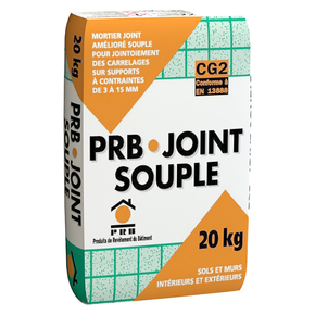 Joint souple gris moyen PRB A58 - sac de 20 kg - Gedimat.fr