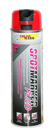 Bombe traceur chantier 500ml fluo rose - Gedimat.fr