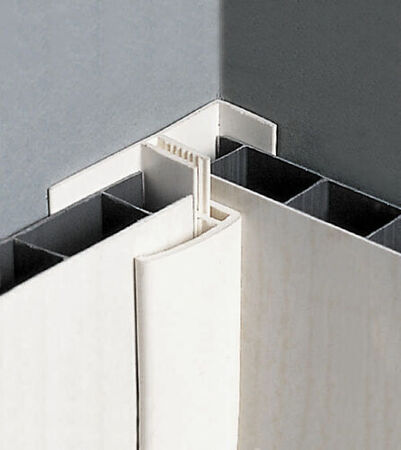 Profil PVC multifonction long.2,60m blanc - Gedimat.fr