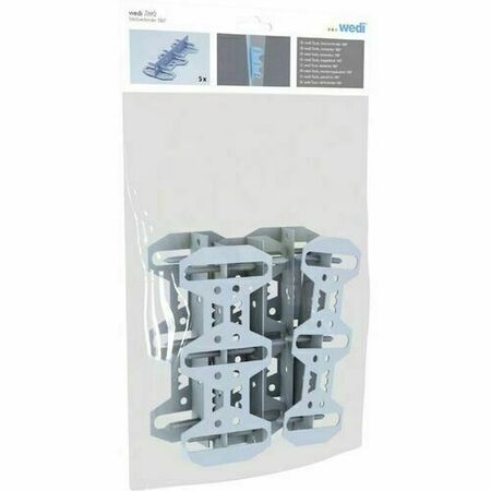 Connecteur pour panneaux BA 180° WEDI - Gedimat.fr