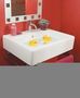 Lavabo NUOVELLA en porcelaine haut.60cm long.50cm blanc - Gedimat.fr