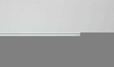 Lambris PVC SPECIAL GRANDE LONGUEUR 2 FRISES EXATOP BLANC ép.8 mm Larg.375m Long.4m Blanc brut - Gedimat.fr