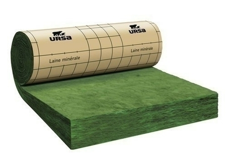 Laine de verre MRK 40 revêtue kraft - 3,5x1,2m Ep.260mm - R=6,50m².K/W. - Gedimat.fr