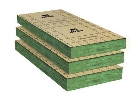 Laine de verre PRK 38 revêtue kraft - 1,35x0,6m Ep.45mm - R=1,20m².K/W. - Gedimat.fr