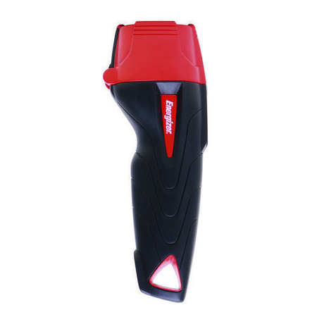 TORCHE CAOUTCHOUC LED IMPACT RUBBER +2AA ENERGIZER - Gedimat.fr