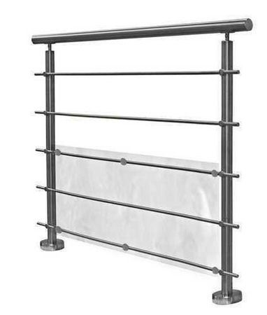 Fixation pour le kit de protection plexi (pour tubes ou cables) gamme garde-corps en inox par lot de 6 pièces - Gedimat.fr