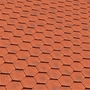 Tuile et 1/2 gauche FER DE LANCE 16x38 coloris rouge ancien - Gedimat.fr
