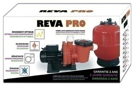 Pompe pour piscine REVA PRO 1CV mono - Gedimat.fr
