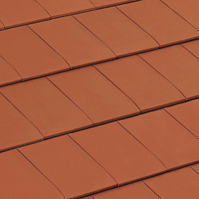 Tuile à douille SIGNY complète diam.100 à 150mm coloris rouge naturel - Gedimat.fr