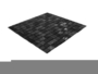 Emaux de verre de 2,5x2,5cm pour mur et piscine STONE GLASS sur trame de 31,1x31,1cm coloris opalo negro - Gedimat.fr