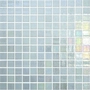 Emaux de verre de 2,5x2,5cm antidérapant OPALO sur trame de 31,1x31,1cm coloris blanco - Gedimat.fr