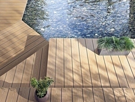 Lame De Terrasse Composite Forexia Elegance Structuree Veinee Bois Large Ep 23 Mm Larg 180 Mm