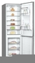 Réfrigérateur / congélateur pose libre ACCESSION 295 litres inox - Gedimat.fr