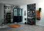 Miroir style barbier ARCHI coloris Noir - D.51cm - Gedimat.fr