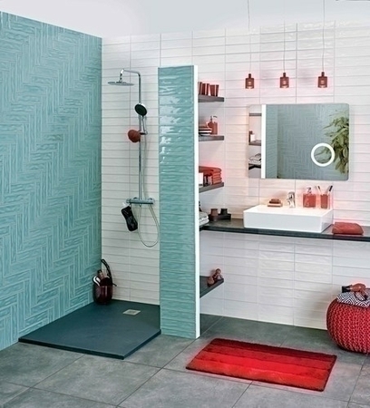 Miroir horizontal SPOUTNIK long.80cm haut.60cm - Gedimat.fr