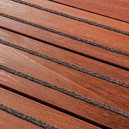 Lame de terrasse Cumaru anti-dérapante ép.21mm larg.145mm long.3.05m - Gedimat.fr