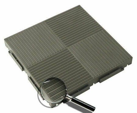 Dalle autoportante QUADRA 40 x 40 x 4,1 cm - Gedimat.fr