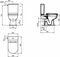 Pack WC  poser cuvette COMPACT avec abattant blanc - 78x62x36,5cm - Gedimat.fr
