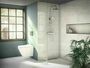 Colonne de douche thermostatique AQUAHEAT JOY 220 Aquaheat Joy 220 pomme de tête pluie ronde en plastique D220 mm, débit 14 l/min, colonne en acier inox chromé, flex.de douche gaine lisse 1750 mm (anti-torsion) douchette avec 3 jets Aquaspray, Aquamassage, Aquasoft, Ø120mm, débit 12 l/min. Pomme de - Gedimat.fr