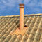 Sortie de toit VENTELIA SANIT'AIR primaire 25  35 pour tuile - noir kit tanchit noir - Gedimat.fr