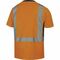 Tee-shirt haute visibilit manches courtes orange - Taille XXL - Gedimat.fr