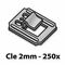 Clips de montage Cl 2mm pour lambris PAN O'QUICK - Bote de 250 pices - Gedimat.fr