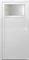 Porte de service PVC VALETTE blanc 1/4 vitre gauche poussant - 200x80cm dormant 60mm - Gedimat.fr