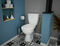 Pack WC  poser cuvette ELEMENT avec abattant rigide blanc - 76x63x38cm - Gedimat.fr