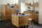 Façade de cuisine BOURGOGNE 3 tiroirs chêne naturel verni B14 - H.71,5 x l.80cm - Gedimat.fr