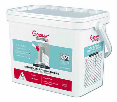 Kit de protection à l'eau sous carrelage SPEC GEDIMAT PERFORMANCE PRO - Gedimat.fr