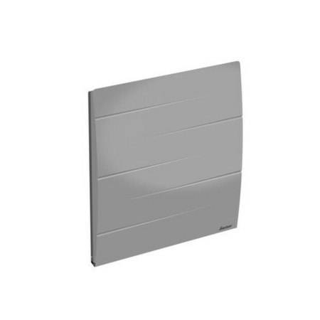 Radiateur à inertie sèche MALAO 2000W Haut.60,7cm larg.115,3cm prof.14,5cm Gris - Gedimat.fr