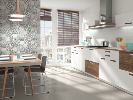 Carrelage pour mur intérieur THIS IS Coloris White mix Ép.9mm - Gedimat.fr